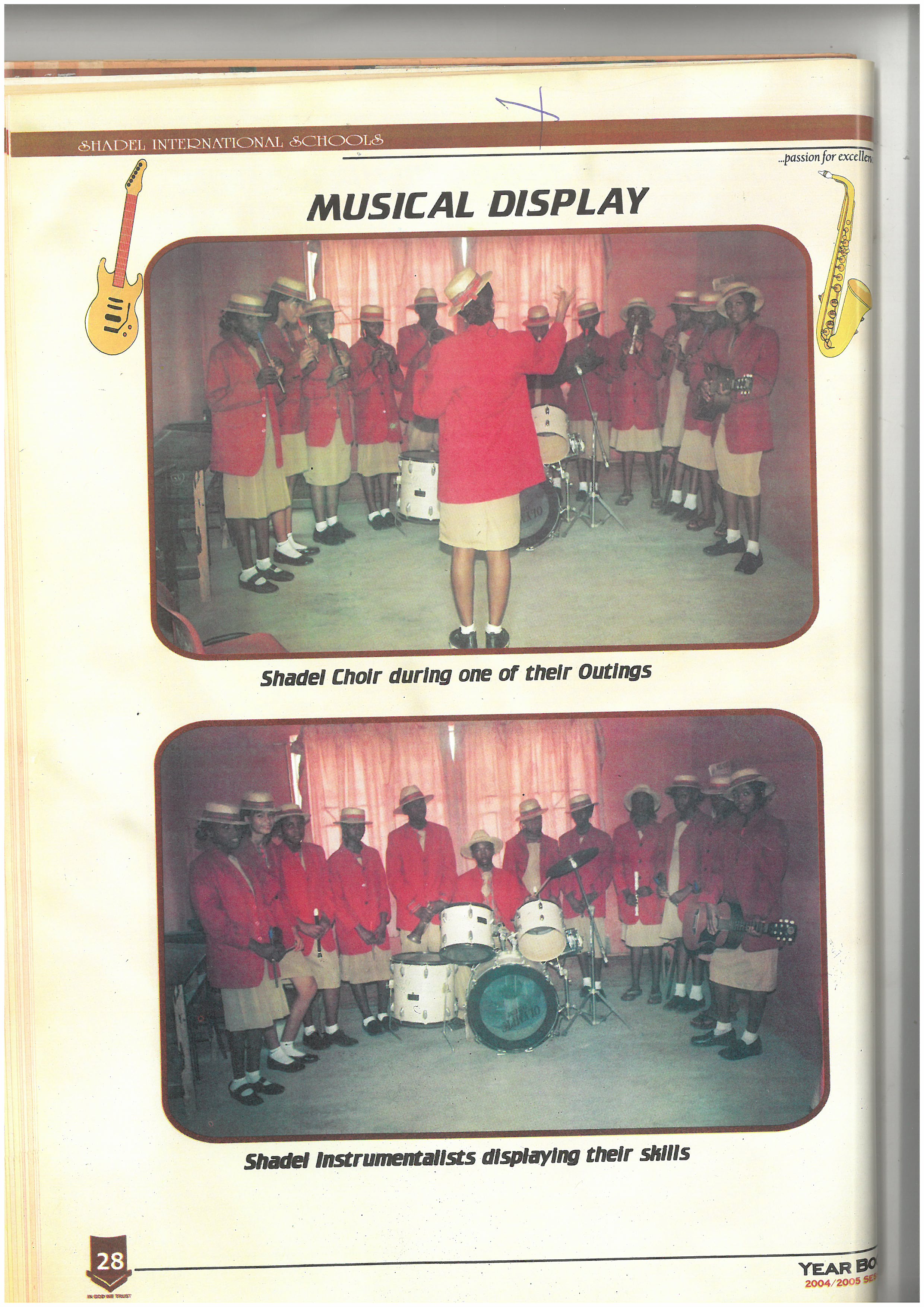 Shadel Choir on one of their outings